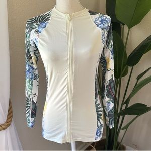 Hurley Zip Up Rashguard SZ L